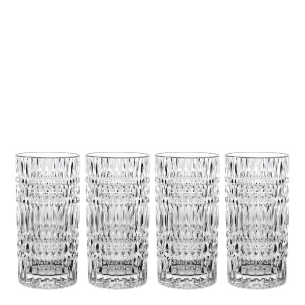 Ethno høye glass 43,4 cl 4 stk