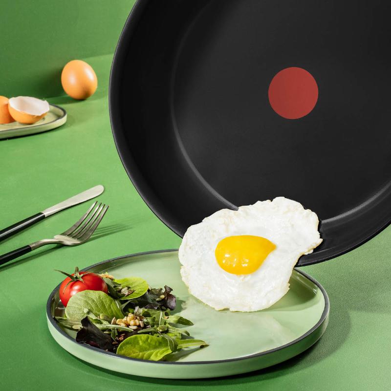 Renew+ sautépanne m/lokk 24 cm svart
