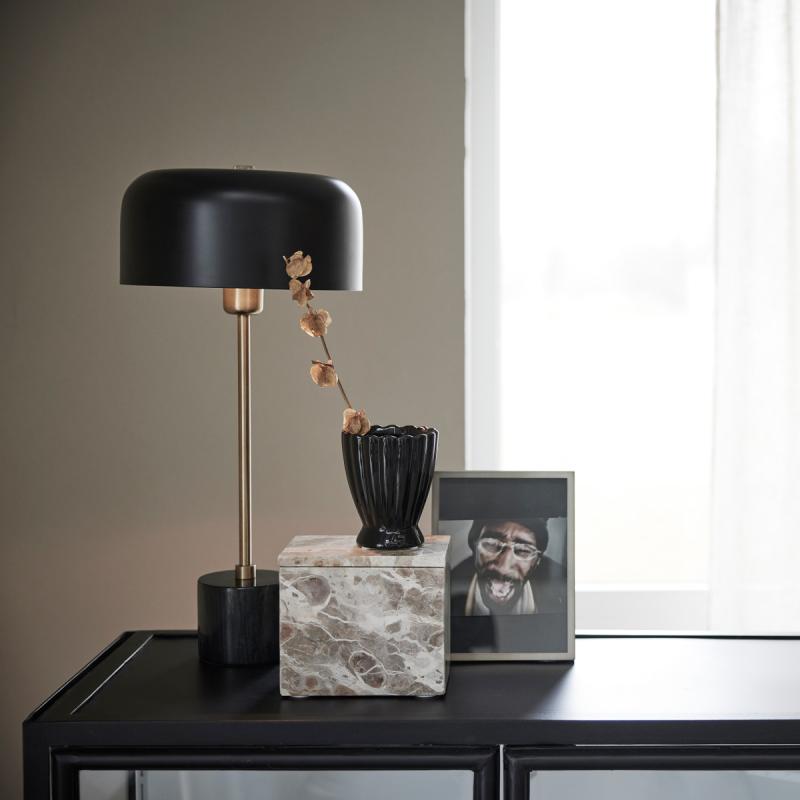Sofillia bordlampe 53 cm svart/lys gull