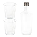 Ribbed Elegance gaveeske White Haven 3 deler