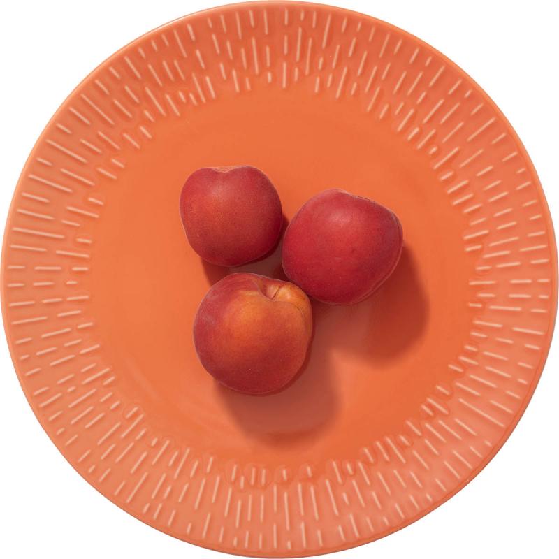 Confetti middagstallerken 27,5 cm apricot