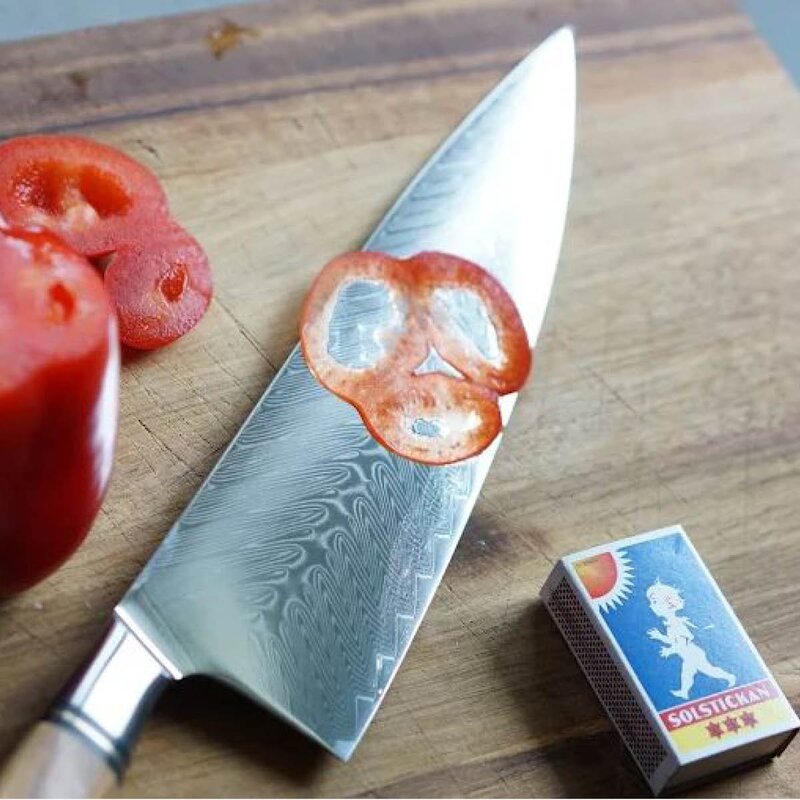 Ryda Knives ST650 luksussett med brødkniv, kokkekniv & universalkniv
