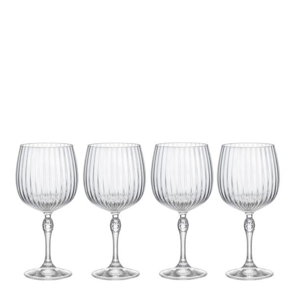 America ginglass 74,5 cl 4 stk