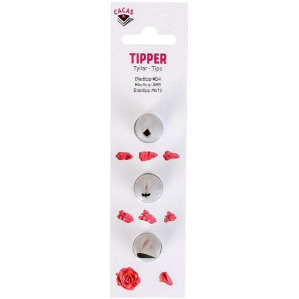Tippsett blader B4, B6 og B12