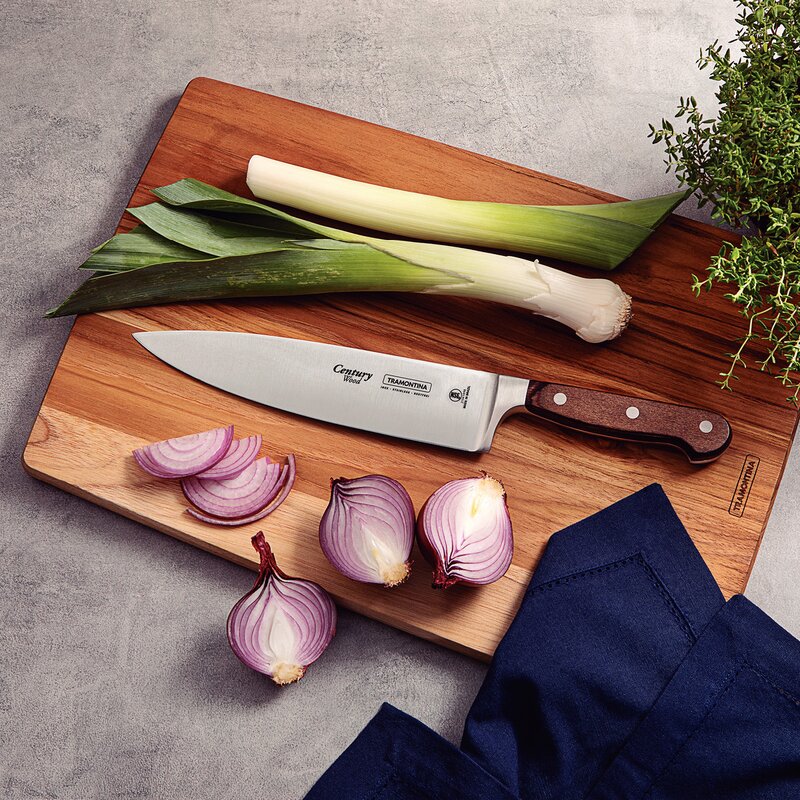 Polywood knivsett 3 deler 33,7 cm brun