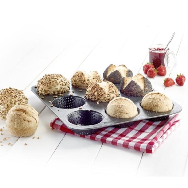 Bakeform rundstykker 9 stk
