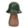 Hatt sopp hagepynt 18 cm irish green