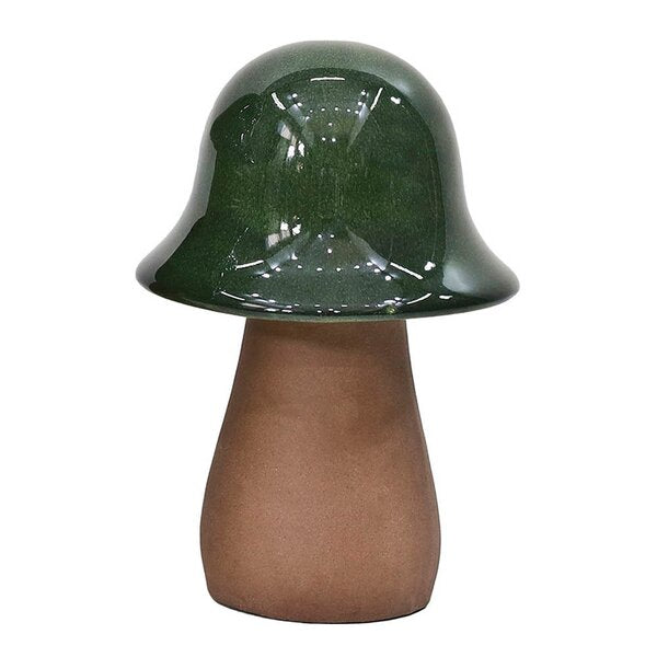 Hatt sopp hagepynt 18 cm irish green