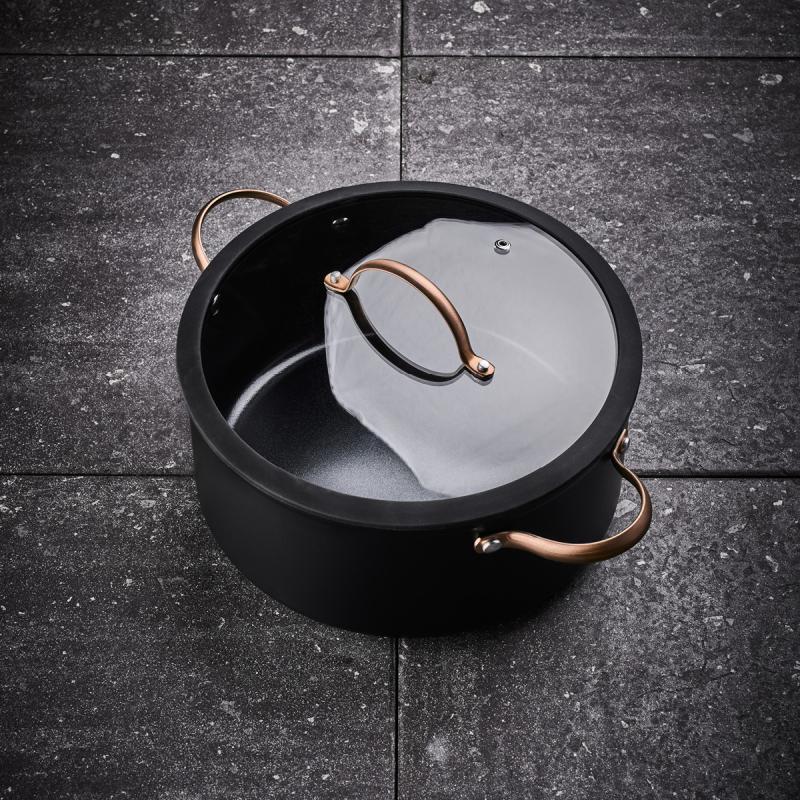 Black copper gryte 6L svart/kobber