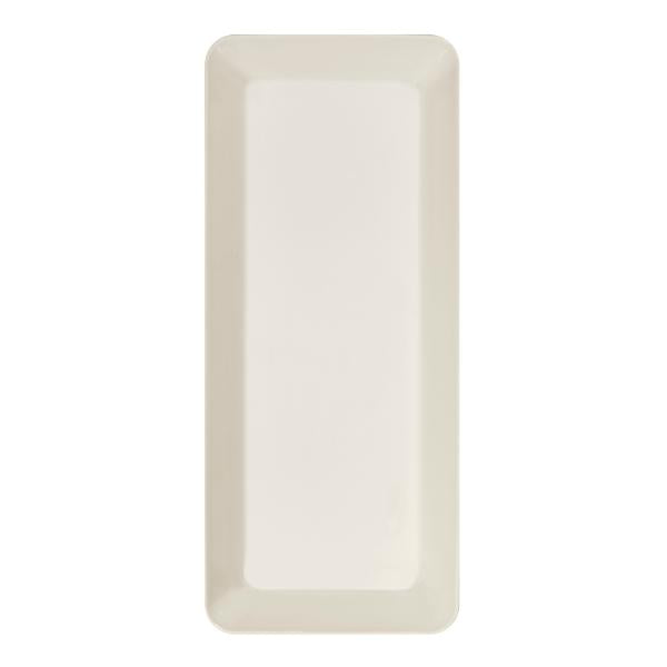 Teema avlangt fat 16x37 cm hvit