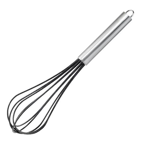 Visp m/belegg 25 cm rustfritt stål