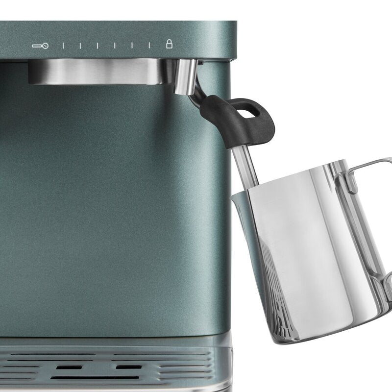 Espressomaskin m/kaffekvern halvautomatisk 5KES6551 juniper
