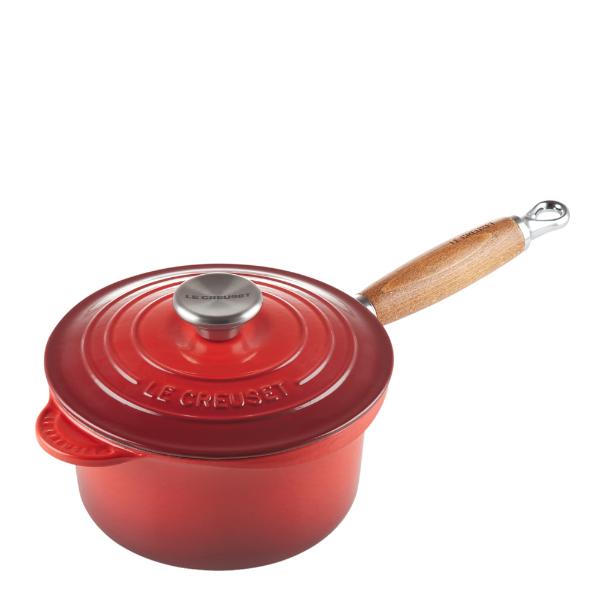 Signature Kasserolle trehåndtak 18 cm cerise