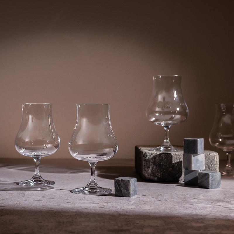 Night Event whiskeyglass 22 cl 4 stk klar