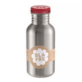 Stålflaske 500 ml rød
