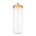 Classic oppbevaringsglass 1,8L gull