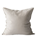 Putetrekk lin 50x50 cm warm grey