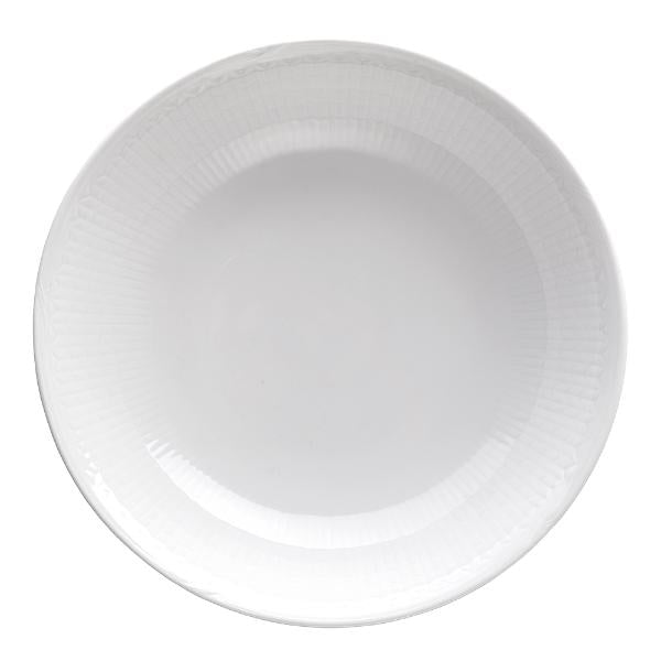 Swedish Grace dyp tallerken 19 cm snø/hvit