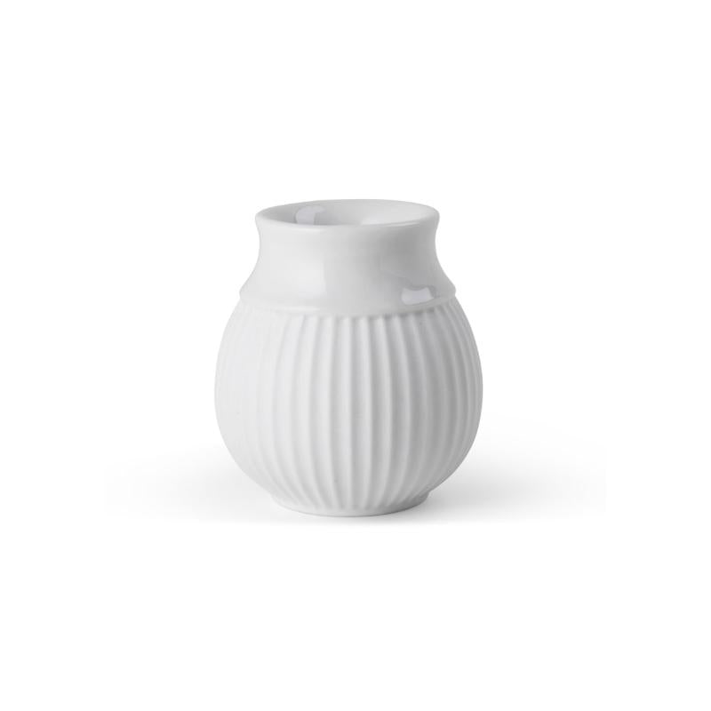Curve lysestake h7 cm hvit