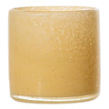Calore lyslykt 10x10 cm gul