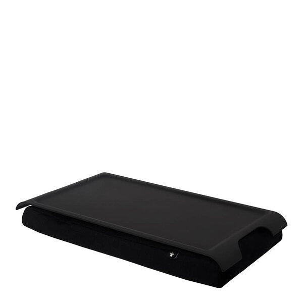 Laptray knebrett anti-slip 43x23 cm svart