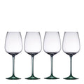 Vienna vinglass 53 cl 4 stk grønn