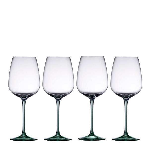 Vienna vinglass 53 cl 4 stk grønn