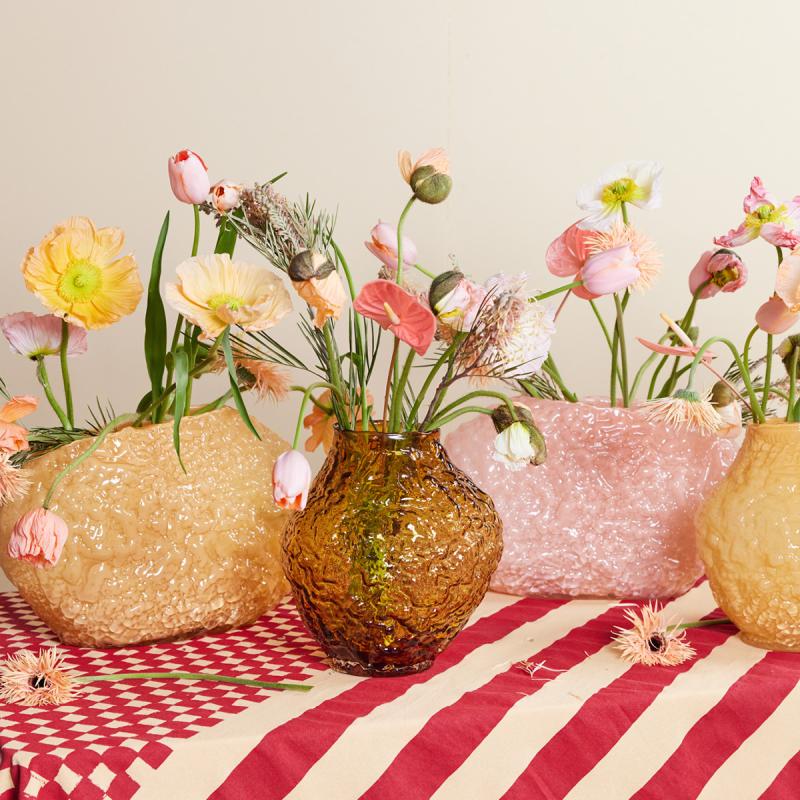 Corallo vase stor 28x45 cm rosa