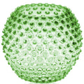 Hobnail vase 18 cm light green
