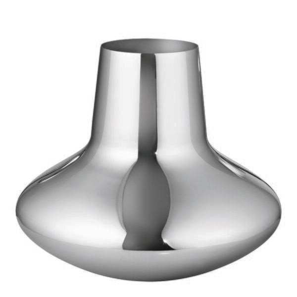 Henning Koppel vase 22,3 cm stål