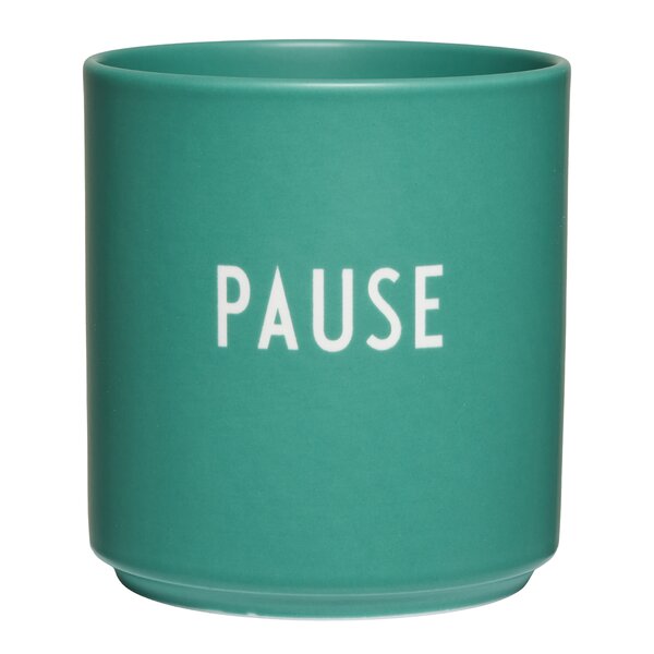 Favourite kopp PAUSE 25 cl antique green