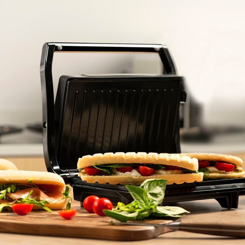 Select sandwichgrill svart/blank