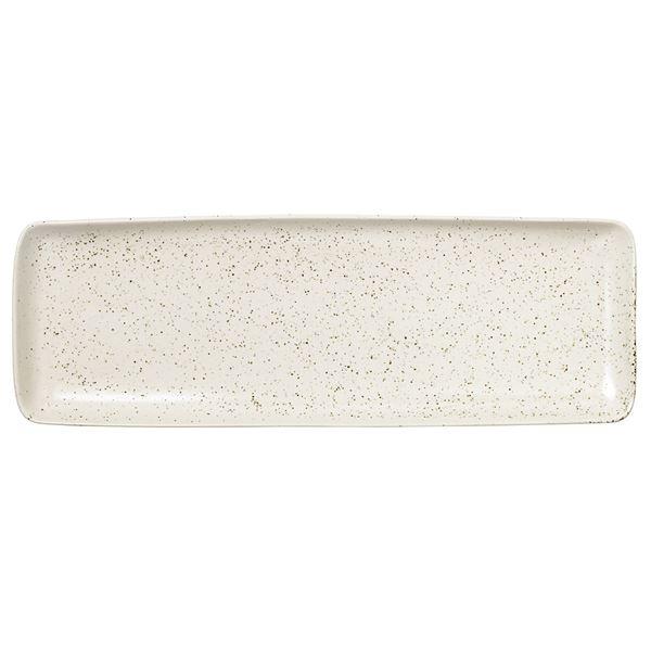 Nordic Vanilla firkantet fat 12,5 cm kremhvit