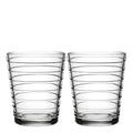 Aino Aalto glass 22 cl 2 stk klar