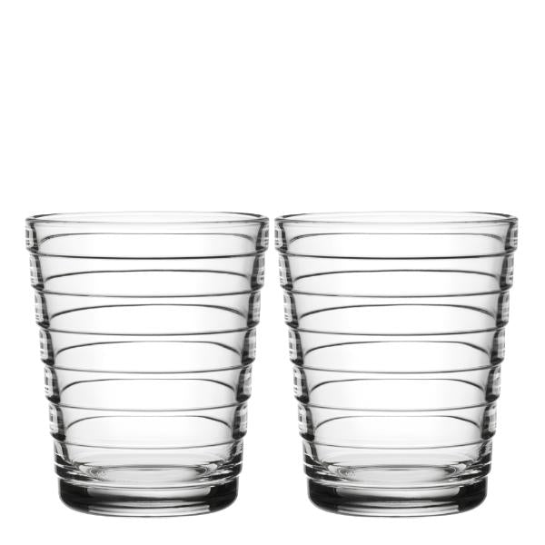 Aino Aalto glass 22 cl 2 stk klar