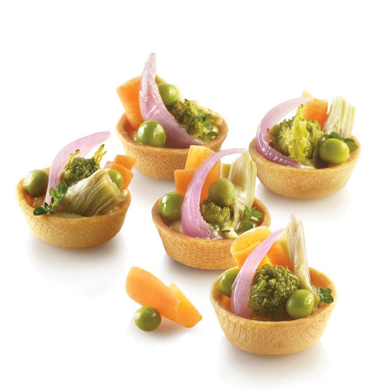 Airplus 15 silikon bakeform rund 4x1,6 cm