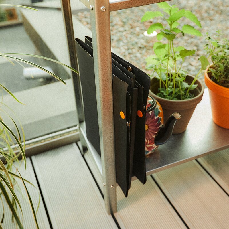 Plantematte 82,5x44,5x6 cm svart