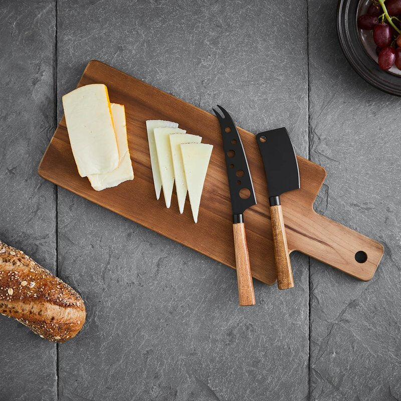 Santo ostesett m/2 kniver og skjærebrett