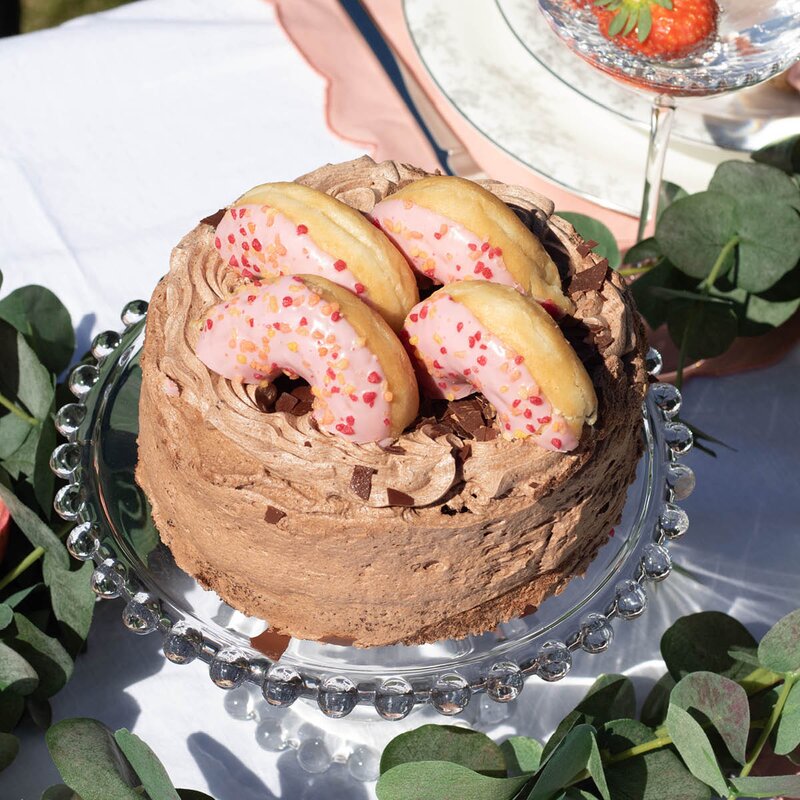 Dolce kakefat på stett 21 cm klar