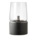 Gastro oljelampe 15 x 26 cm svart