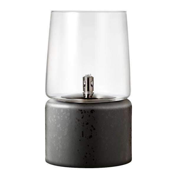 Gastro oljelampe 15 x 26 cm svart