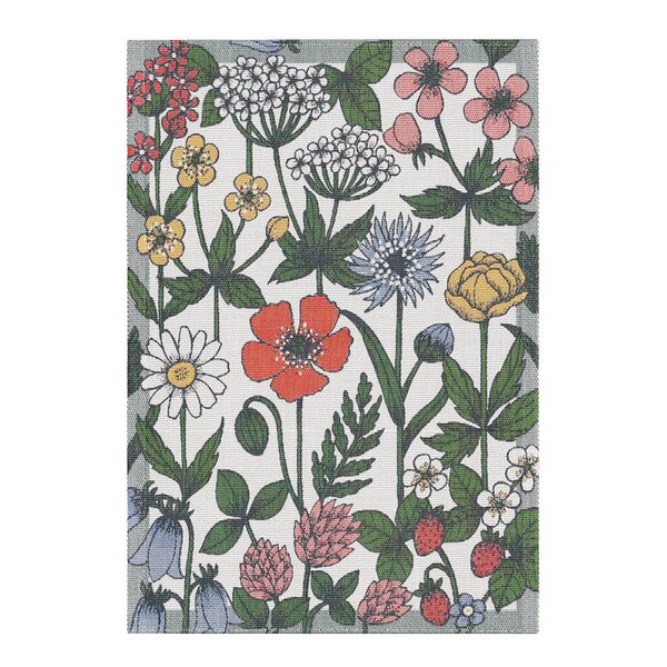 Villblomster håndkle 35x50 cm