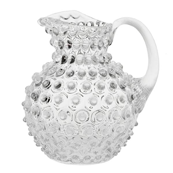 Hobnail karaffel 1L crystal