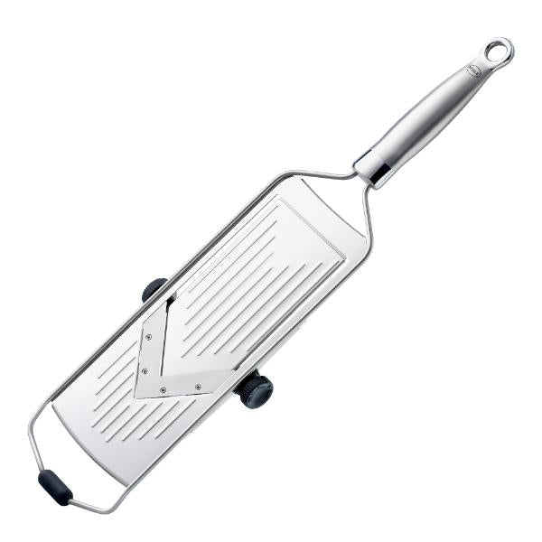 Mandolinjern v-skjær 46 cm stål