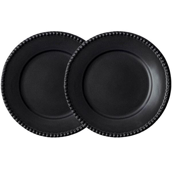 Daria tallerken 28 cm 2 stk ink black