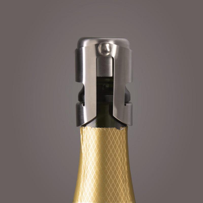 Champagnestopper sølv