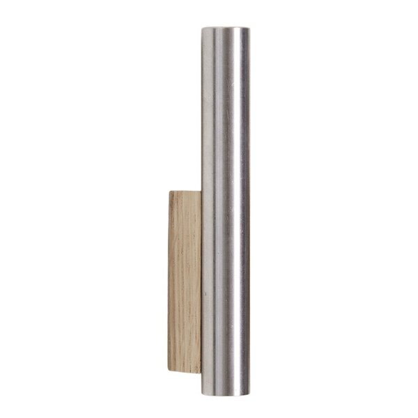 Pillar knagg 11 cm eik/stål