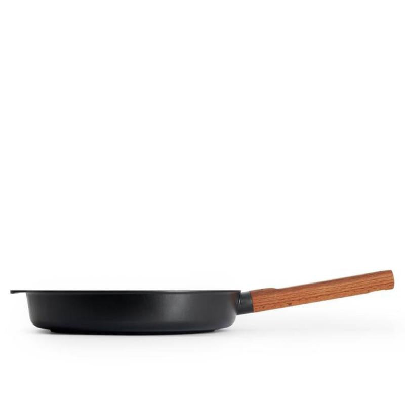 Premium wood stekepanne 28 cm svart/natur