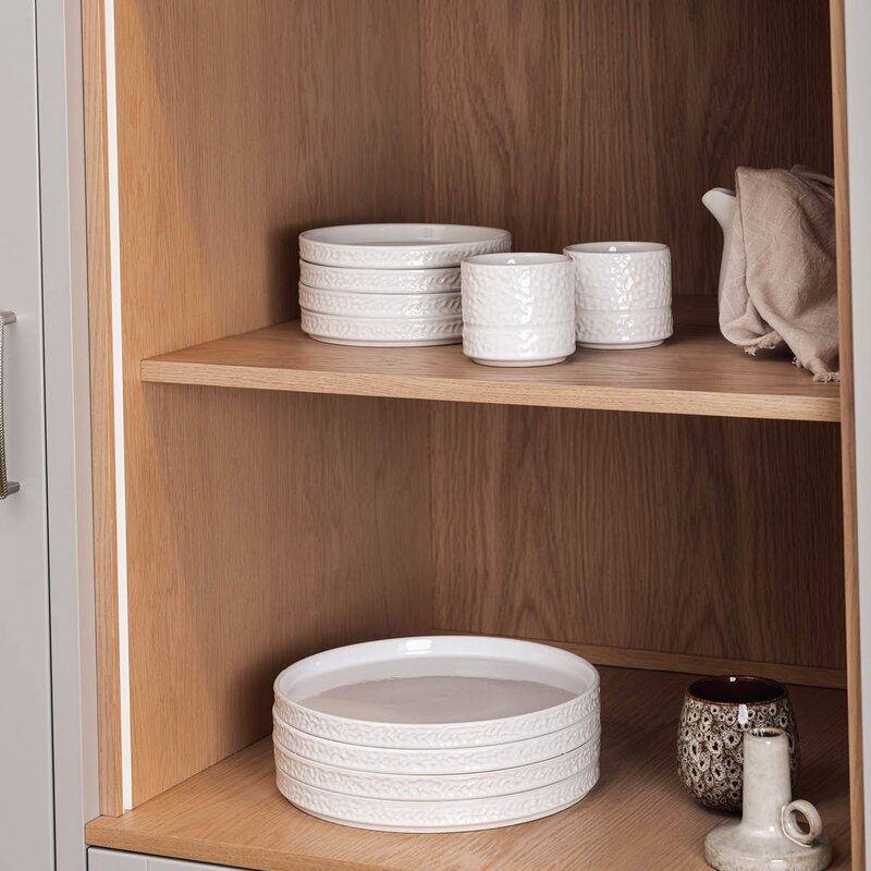 Servisen C tallerken 17,2 cm 4 stk hvit
