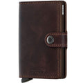 Miniwallet lommebok m/kortholder chocolate